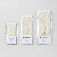 和紡布 手紡ぎの布ライナー 生成／大